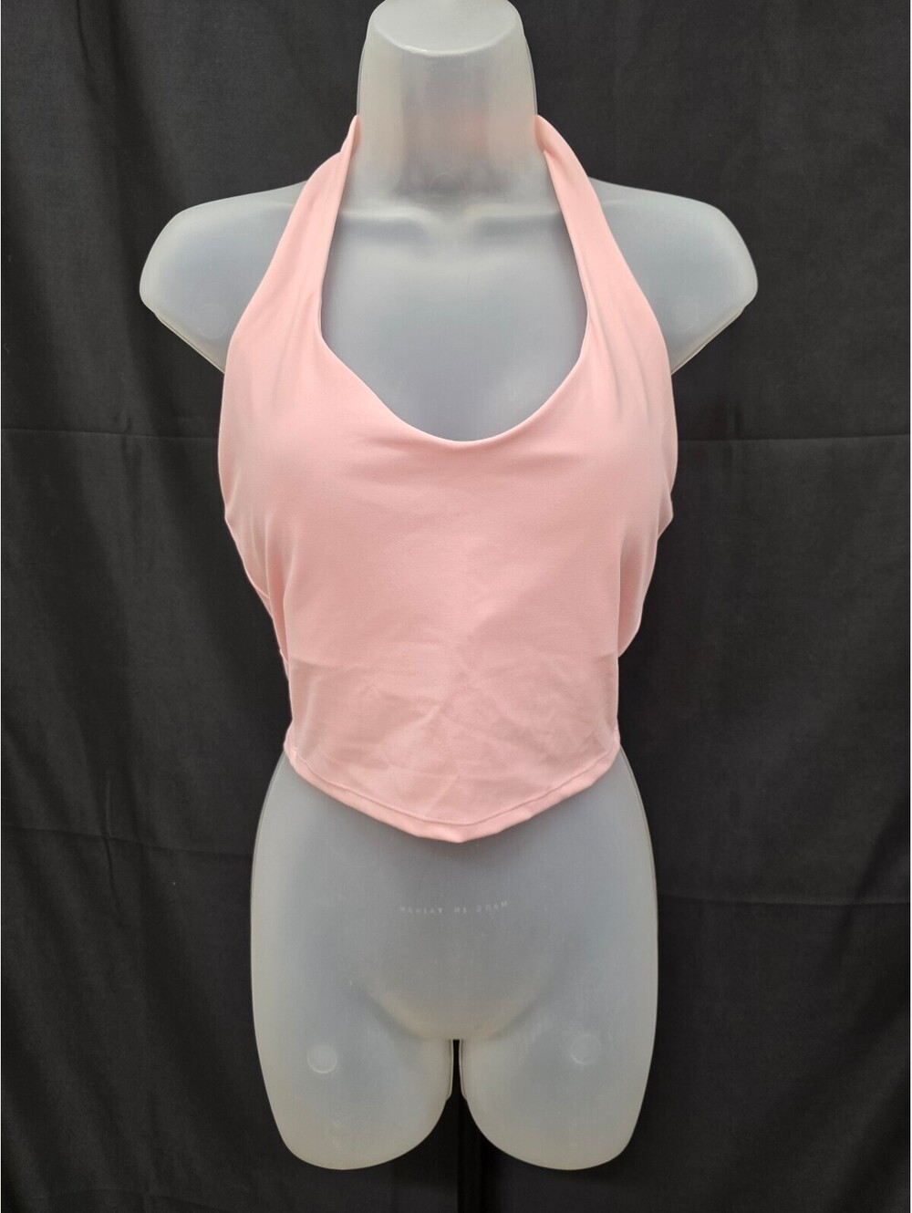 Women’s Halter Longline Sports Bra Workout Yoga Running Crop Tank M